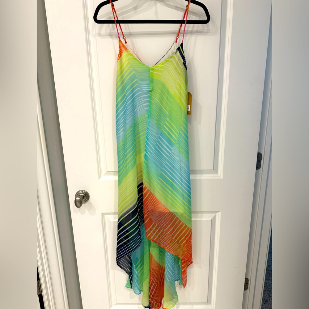 Billabong asymetrical flowy dress